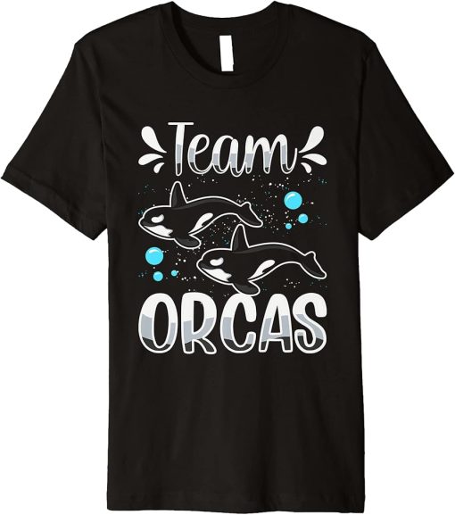 Team Orcas Protect Whale Orca Sea Premium T-Shirt